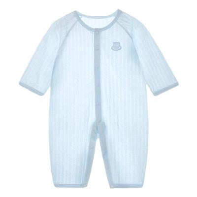 婴儿连体衣薄款纯棉夏季空调服