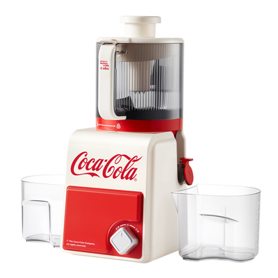 可口可乐原汁机156mm大口径榨汁机渣汁分离小型家用全自动果汁机