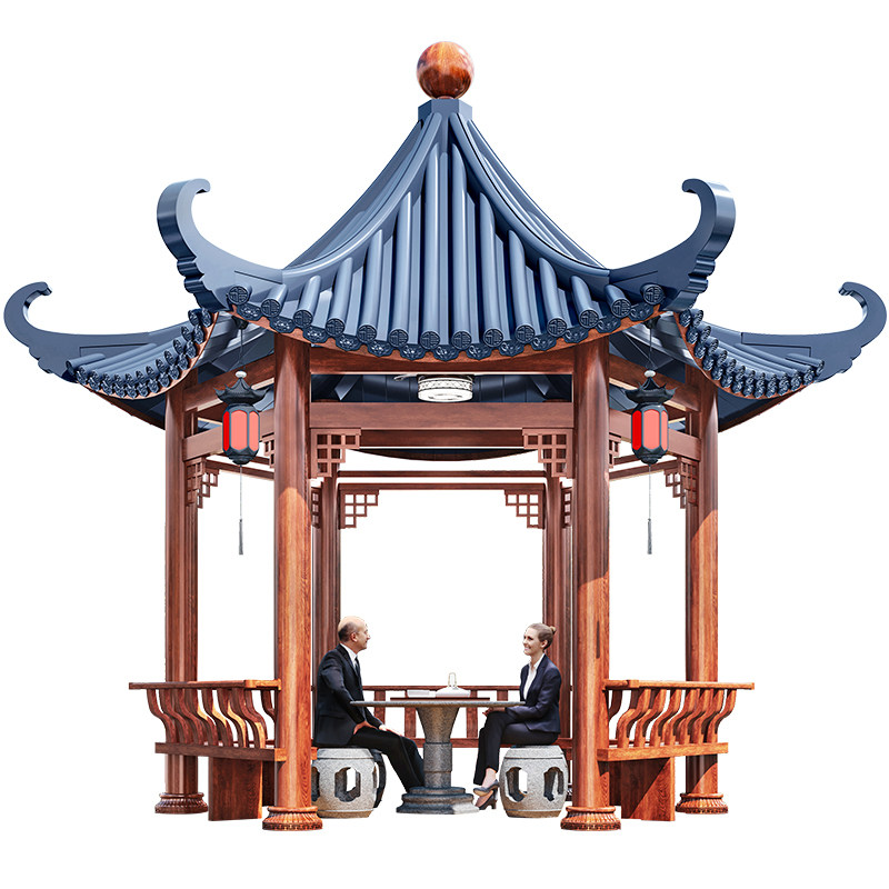 别墅院子茶室玻璃房户外阳光房