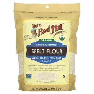 Bob'sRedMill鲍勃红磨坊有机斯佩尔特小麦粉全谷物高纤维蛋白营养