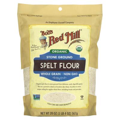 Bob'sRedMill鲍勃红磨坊有机斯佩尔特小麦粉全谷物高纤维蛋白营养
