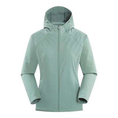 乐飞叶户外女士耐磨防泼水夹克