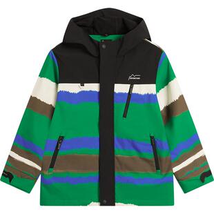 商场同款|李宁儿童三合一羽绒服冲锋外套防风衣青少年男童装冬装