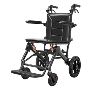 德国芝卫飞机手动轮椅老人专用便携折叠轻便小型手推车旅游代步车