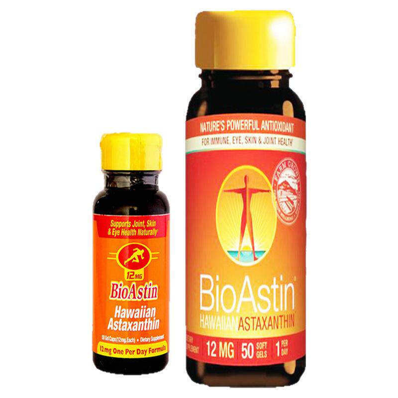 美国博奥斯汀虾青素原装进口 天然虾红素软胶囊正品现货12mg50粒