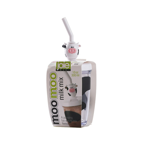 加拿大joie高颜值网红吸管杯冲泡饮品搅拌杯奶昔咖啡奶粉专用水杯