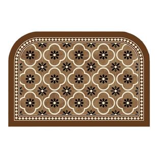 瑟琳中古风皮革入户地垫门垫防水防油防滑可擦免洗进门口玄关脚垫