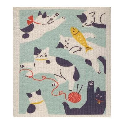 木浆棉易清洗不粘油厨房抹布