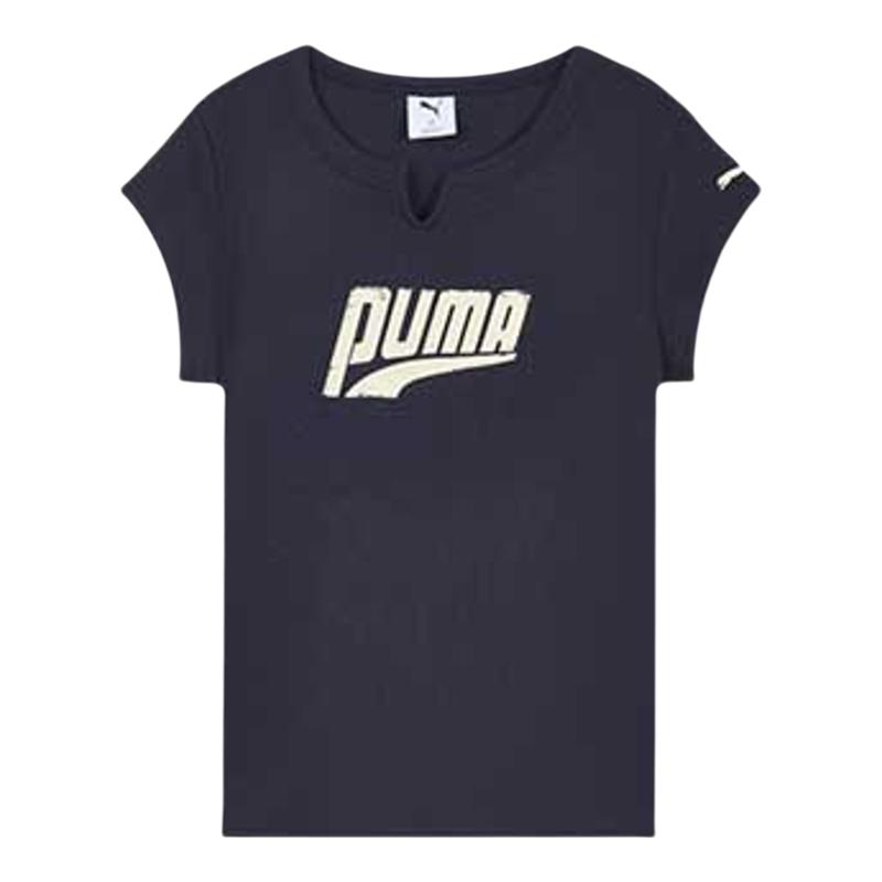 【自营】puma彪马女子-SS GRAPHIC TEE W运动休闲短袖T恤63860716