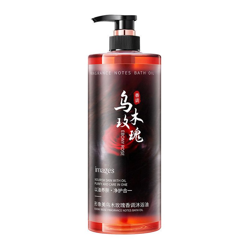 乌木玫瑰香调沐浴油滋润清洁身体沐浴露香氛大容量家庭装持久留香
