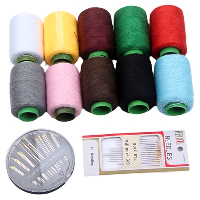 家用缝衣线白线涤纶线