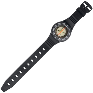 SEAC 潜水指北针腕式专业水肺装备水下导航方向精确指南夜光表盘