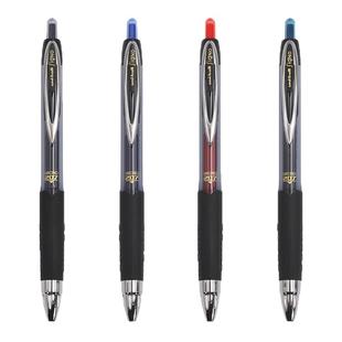 日本uni三菱UMN-207中性笔顺滑速干书写学生专用按动型考试水笔黑色办公用黑笔双珠签字笔0.5mm日系文具用品