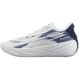 PUMA 彪马 ALL PRO NITRO 白蓝 男子低帮实战篮球鞋379081 379079