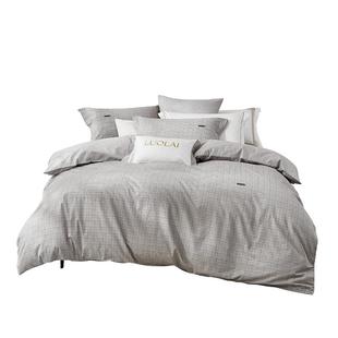 罗莱家纺纯棉全棉学生宿舍单人被套被罩单件100%棉拆件双人家用