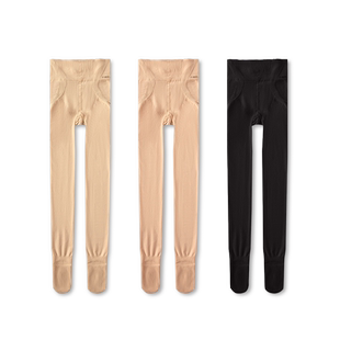 耐尔连裤袜女冬季丝袜防走光黑色肉色光腿神器秋冬打底裤薄款裤袜