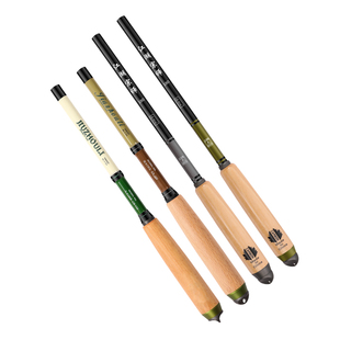 高碳新款溪流宗师迷你袖珍短节钓鱼竿便携钢笔鲫鱼小物手杆儿童竿