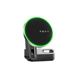 TEXY特斯拉磁吸手机车载支架model3y无线充电导航焕新版3改装配件