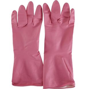 NITORI宜得利家居 做家务洗碗耐用劳务手套保护手中厚款乳胶手套
