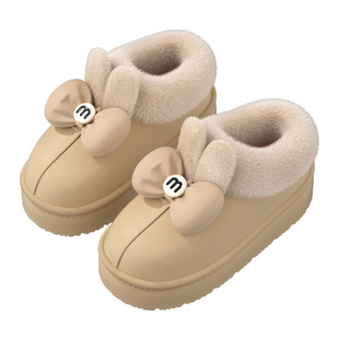 手术室棉鞋女款冬季2025新款医护人员专用防水保暖包跟棉拖鞋女士