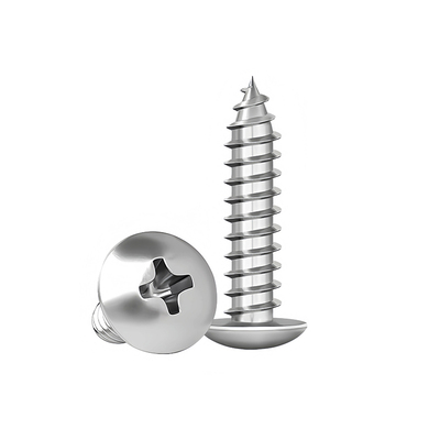 304不锈钢十字大扁头自攻螺丝