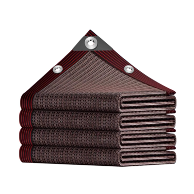 咖啡色遮阳网防晒加密厚阴