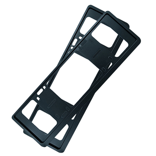 双层车牌边框牌照框镁合金新能源牌照架汽车牌架框架车牌保护框套