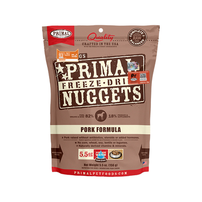 【自营】Primal生骨肉小鲜砖pr犬冻干鸡肉狗冻干犬粮主食狗粮156g