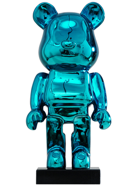 轻奢风暴力熊售楼处大型商城摆件