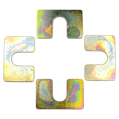 自动麻将机配件大全升牌条调节垫片支架不平调平麻将桌U型小铁片