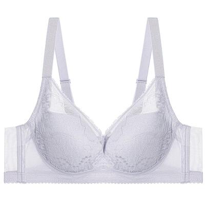 爱慕美体朗日格调内衣女软钢圈薄杯大胸显小洞洞文胸AD110431