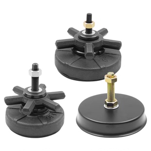 管氏/康飞 注塑机垫脚/数控机床六爪减震垫铁/圆形调整防震垫块