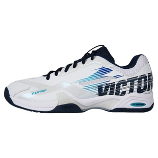 威克多羽毛球鞋胜利惊雷PLUS风暴闪电透气减震防滑耐磨宽楦运动鞋