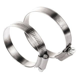 TJBC天津宝成不锈钢卡箍英式304强力加厚水管夹抱箍中间式喉箍9mm