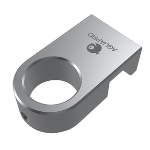 羡鱼铝合金鱼缸进出水水管固定夹过滤桶支架水族配件口换水管稳固