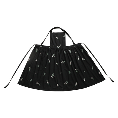 高级感围裙厨房家用刺绣姜妍同款