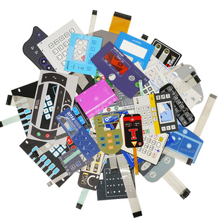 定做PC面板PET面膜PVC面贴按键标牌薄膜开关仪表磨砂贴膜铭牌定制