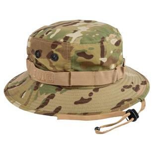 5.11圆边帽奔尼帽迷彩cp户外511渔夫帽89076男女圆边遮阳帽军迷帽