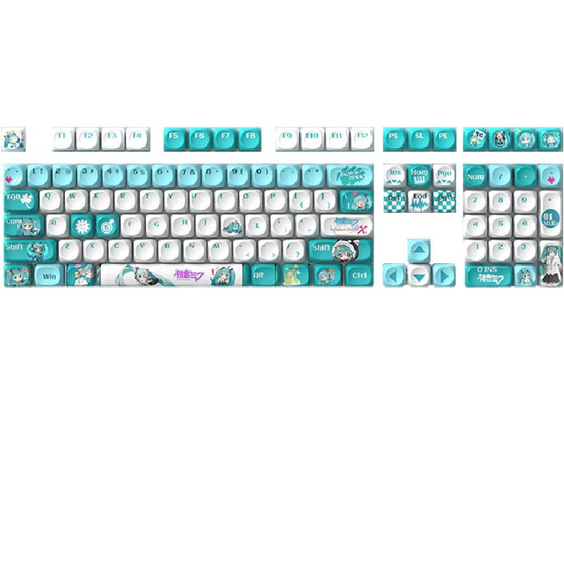 初音未来moa高度热升华个性键帽