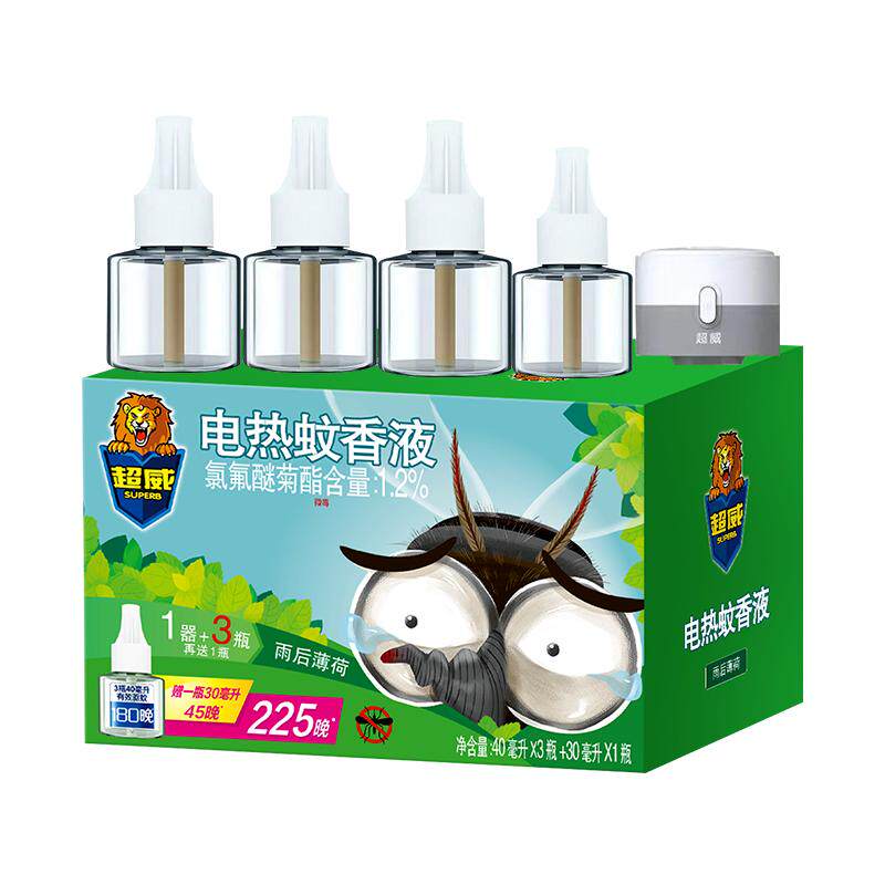 超威电热蚊香液插电式驱蚊补充液