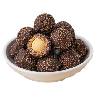 金沙巧克力球生日蛋糕甜品装饰摆件代可可脂金莎巧克力休闲零食