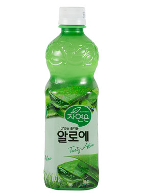 500ml/韩国饮品芦荟汁5瓶包邮
