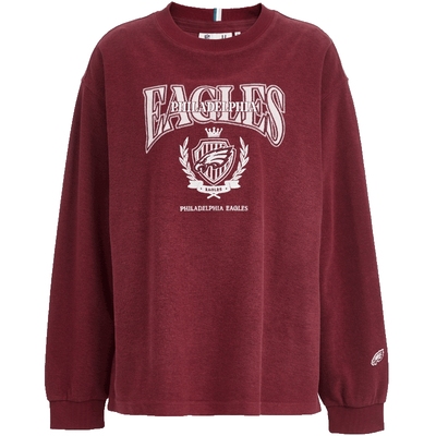 SEASON HIGH秋冬NFL联名精致刺绣舒适时尚出街休闲风圆领卫衣女装