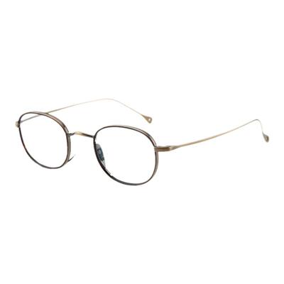 万年龟日系手工钛金近视眼镜架