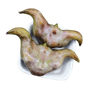 菱角新鲜生现摘老菱角菜粉糯棱角凌角肉即食野生莲角菱果麟角凌角