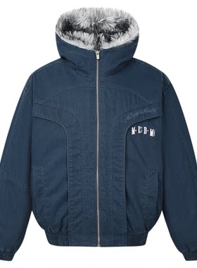 MEDM重磅做旧水洗座山雕棉衣