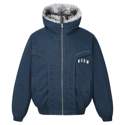 MEDM重磅做旧水洗座山雕棉衣