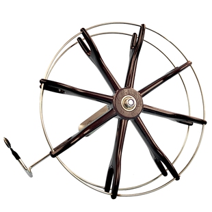 渔老大太空杯不锈钢护圈手拨轮海竿抛竿八卦轮筏钓渔线轮渔具钓具