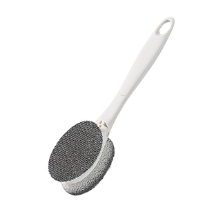 厨房专用刷锅神器除垢油污不脏手不沾油不伤涂层家用长柄洗锅刷子