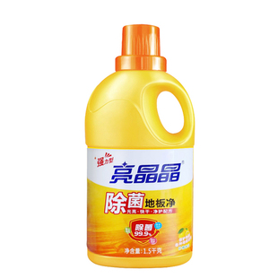 亮晶晶强力地板净清洁剂除菌光亮瓷砖大理石木地板护理拖地柠檬香